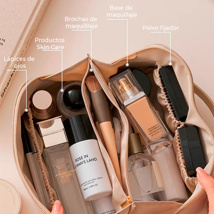Multi-Compartment Makeup Organizer