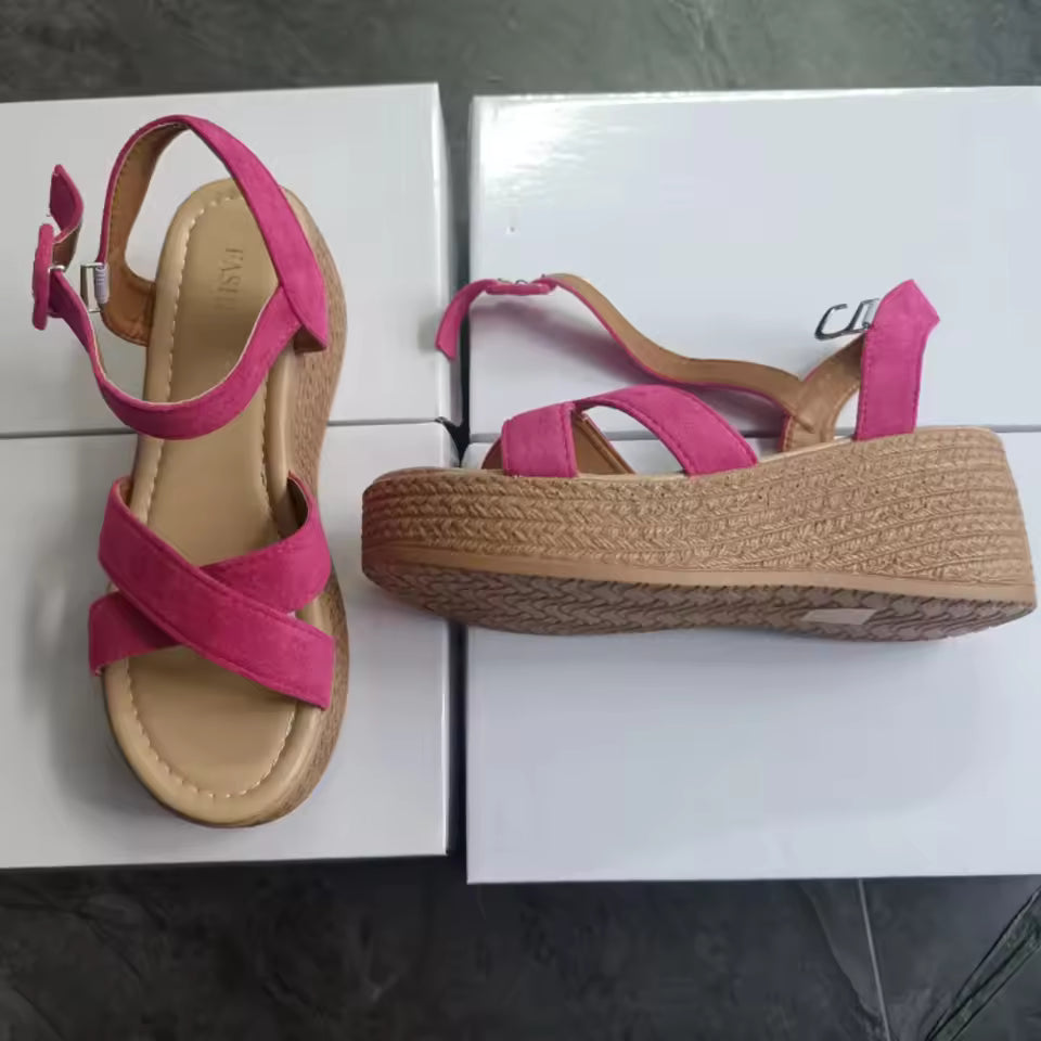 Serena Wedge Sandals