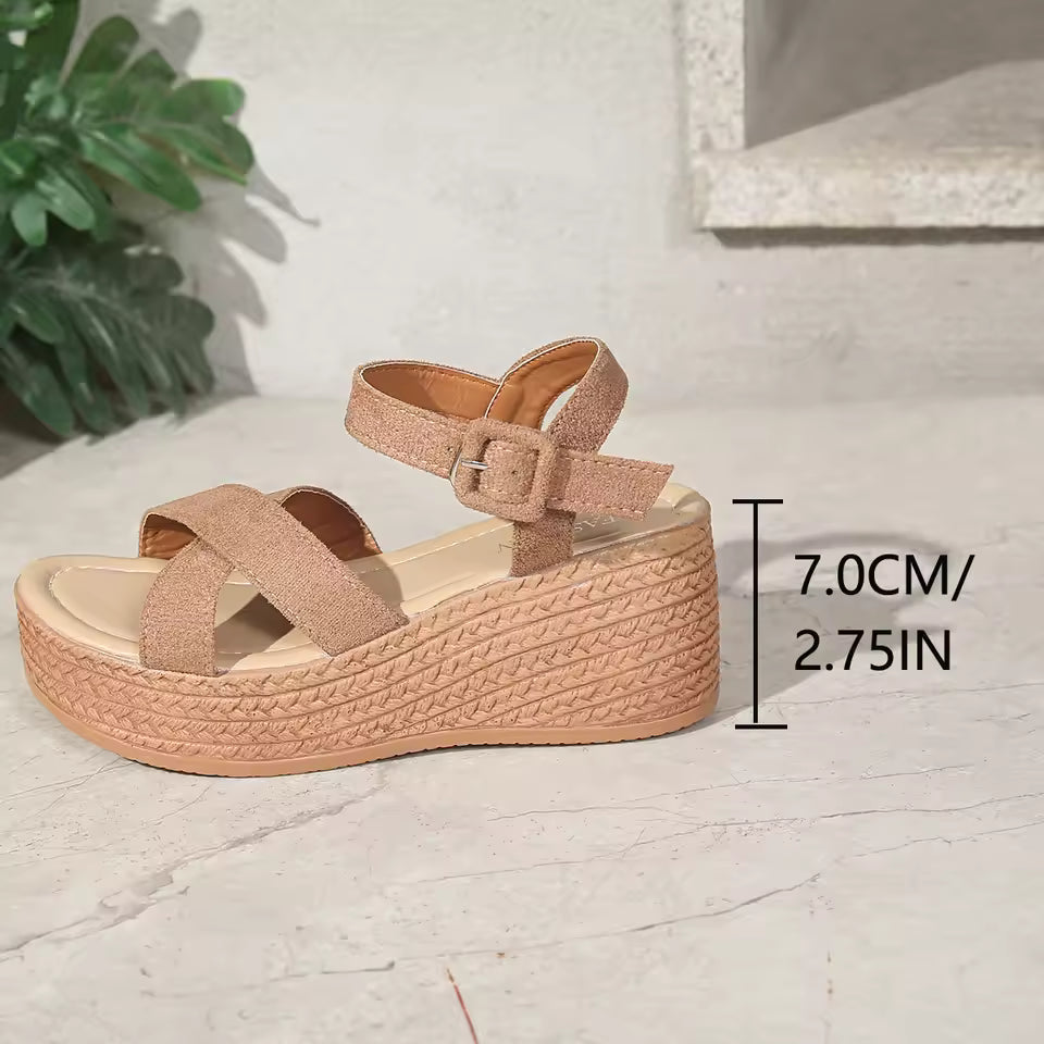 Serena Wedge Sandals