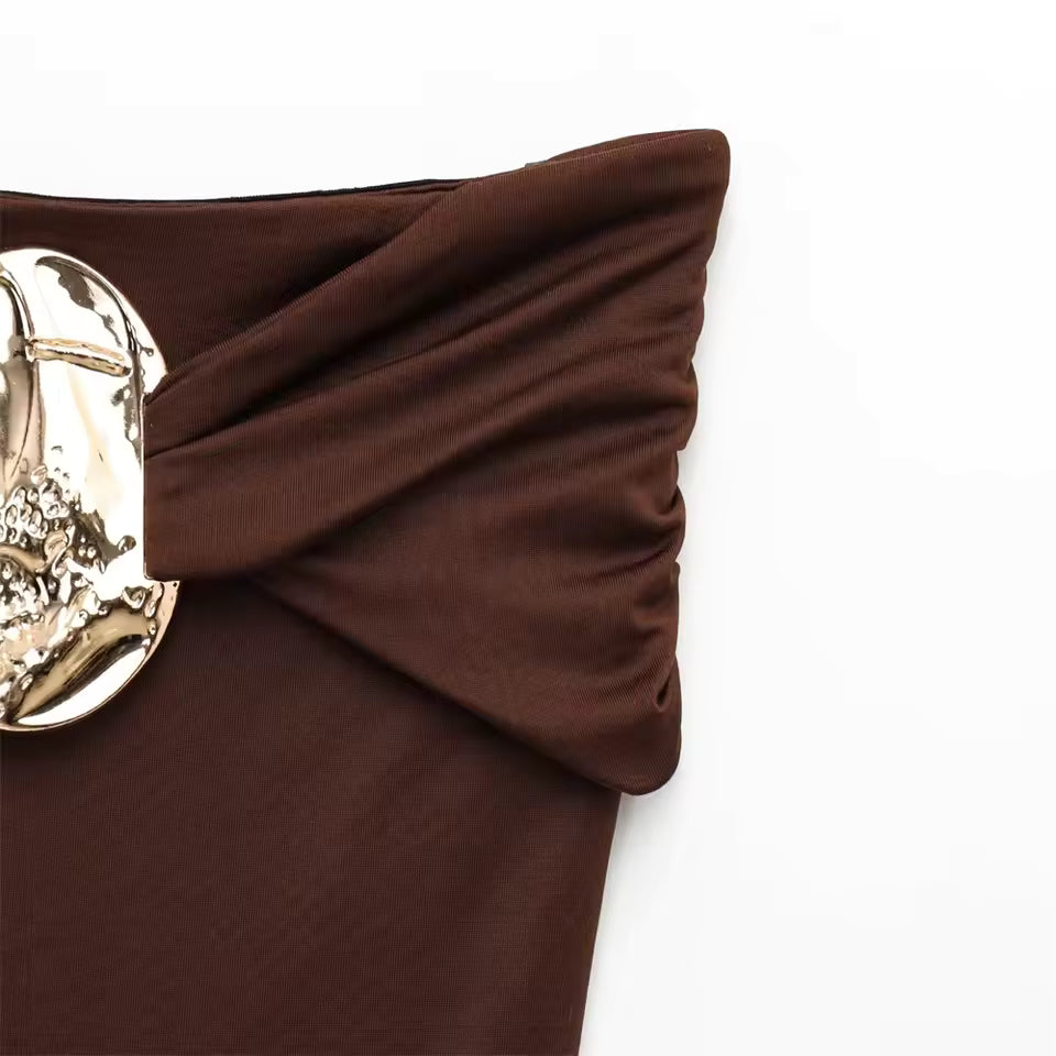 Aurelia Buckle One-Piece