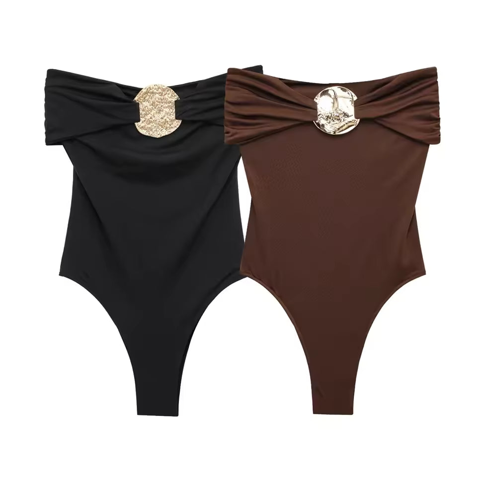 Aurelia Buckle One-Piece