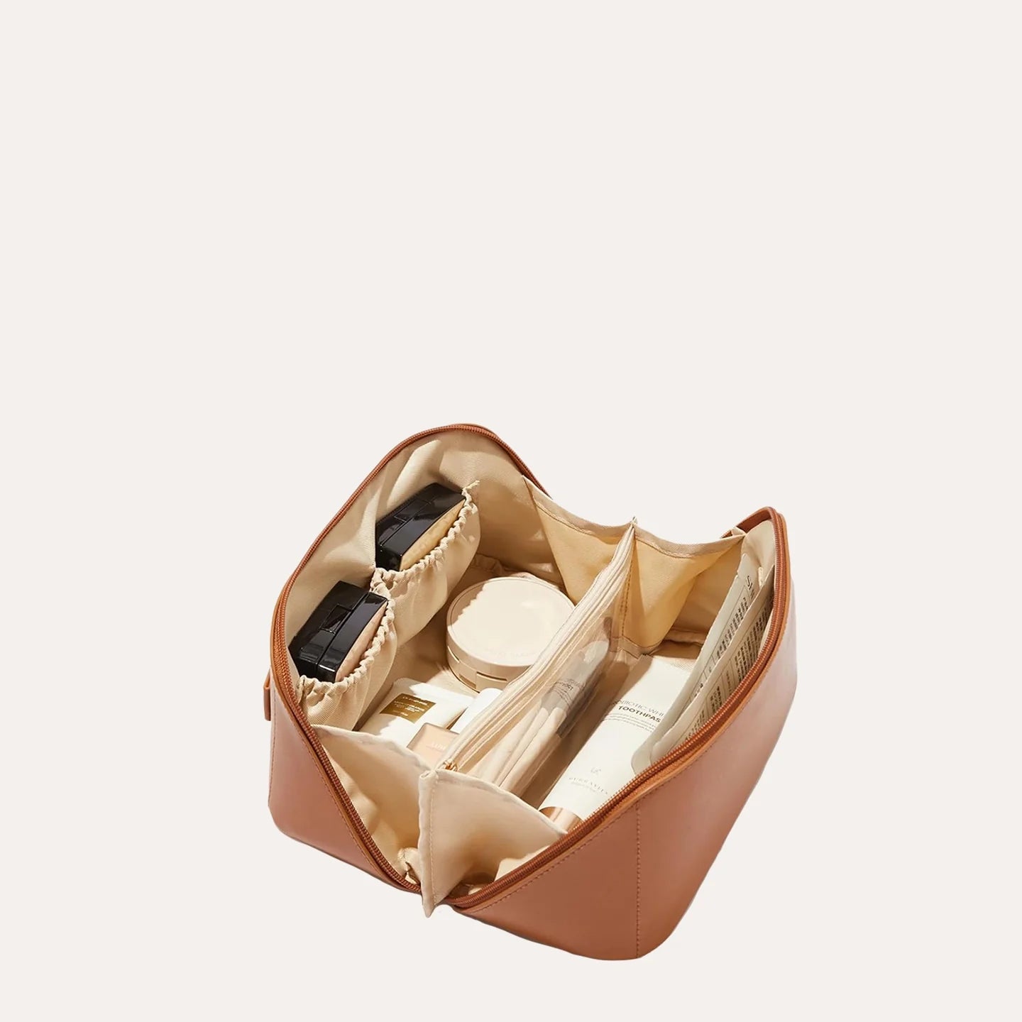 Multi-Compartment Makeup Organizer