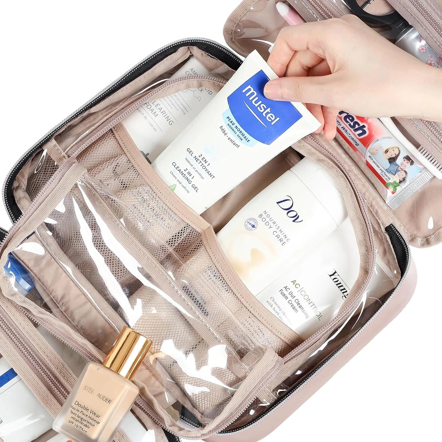 Hanging Travel Essentials Bag