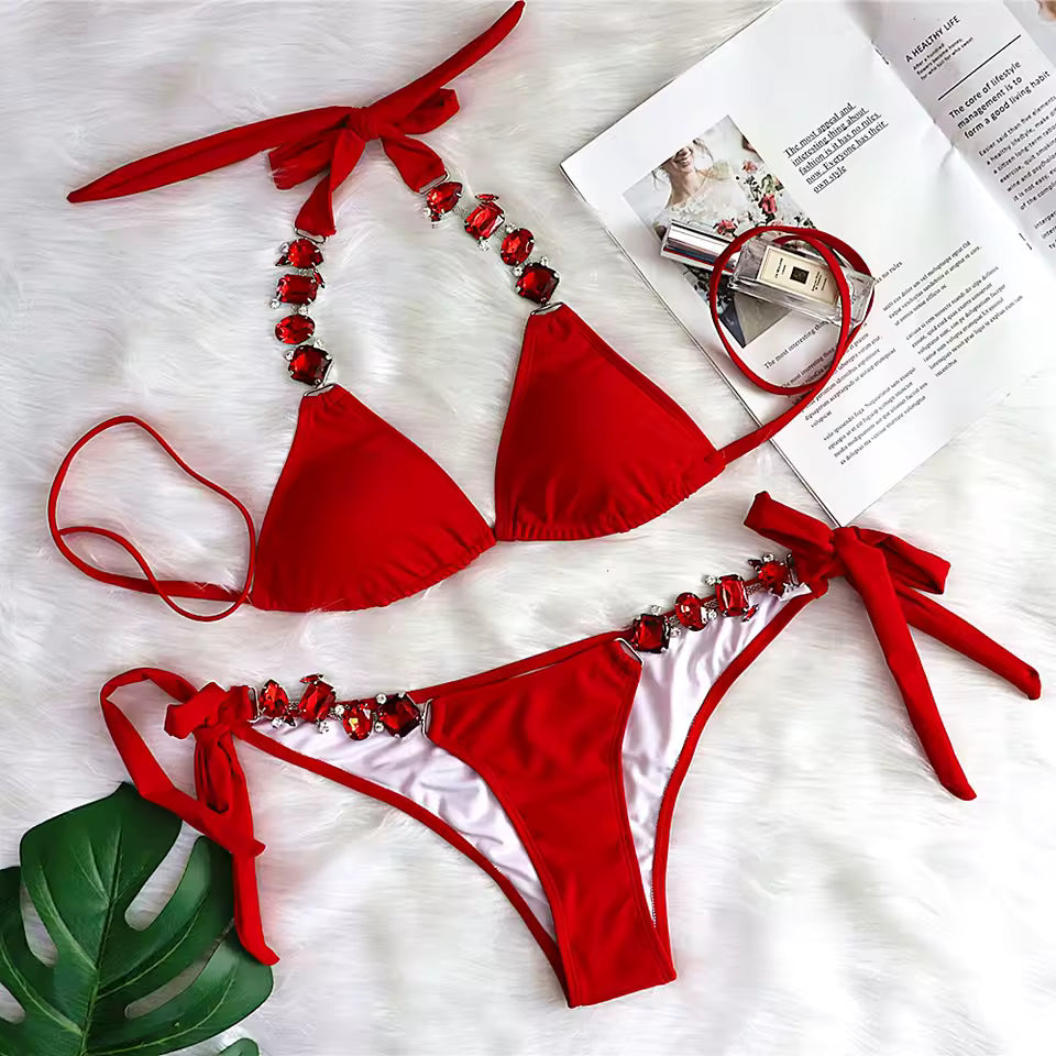 Valentina Crystal Bikini Set
