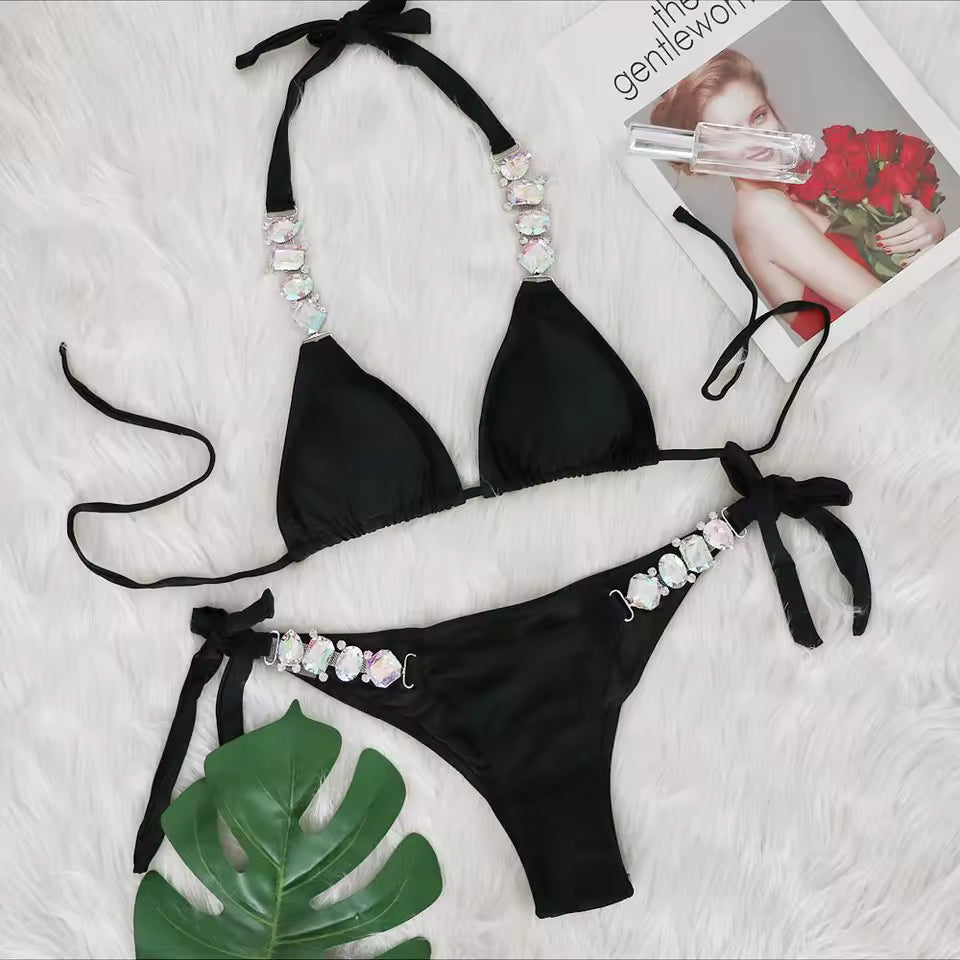 Valentina Crystal Bikini Set